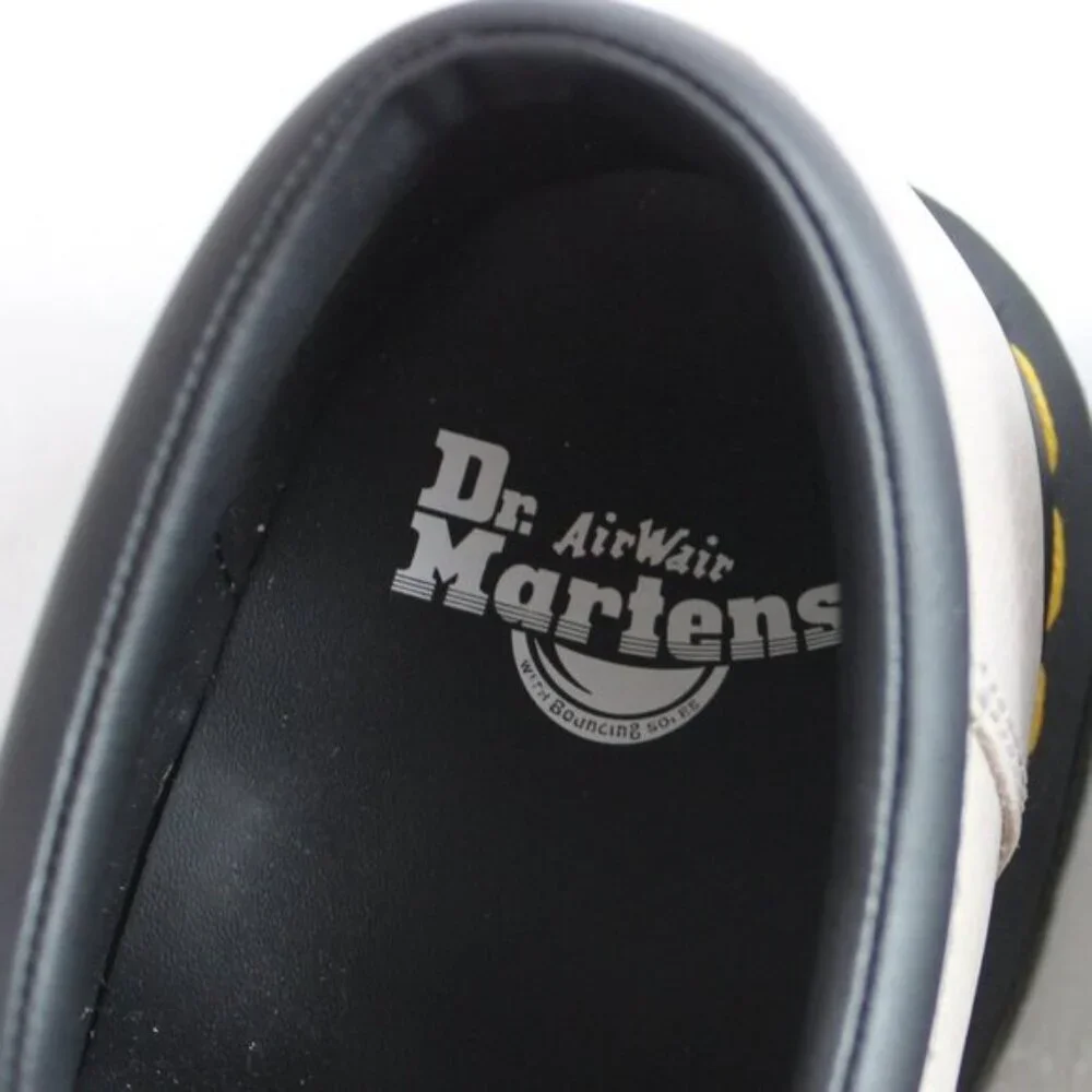 Dr. Martens 8053 Quad Retro Vintage Taupe Platform Derby Oxfords, Size 11